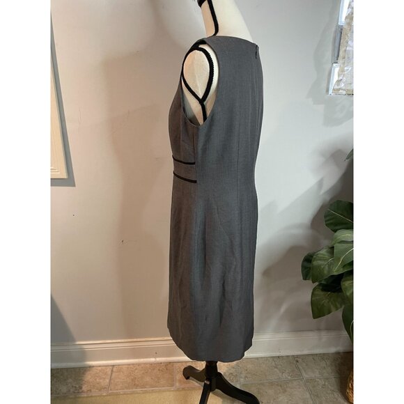 Black Label By Evan-Picone Women's Sleeveless Sheath Dress Size 8 - Picture 2 of 15